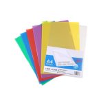 A4 Color Holder File L Shape Organizer Waterproof – Red - Image 2