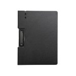A4 Clipboard Folder Clip File Organizer Waterproof – Black