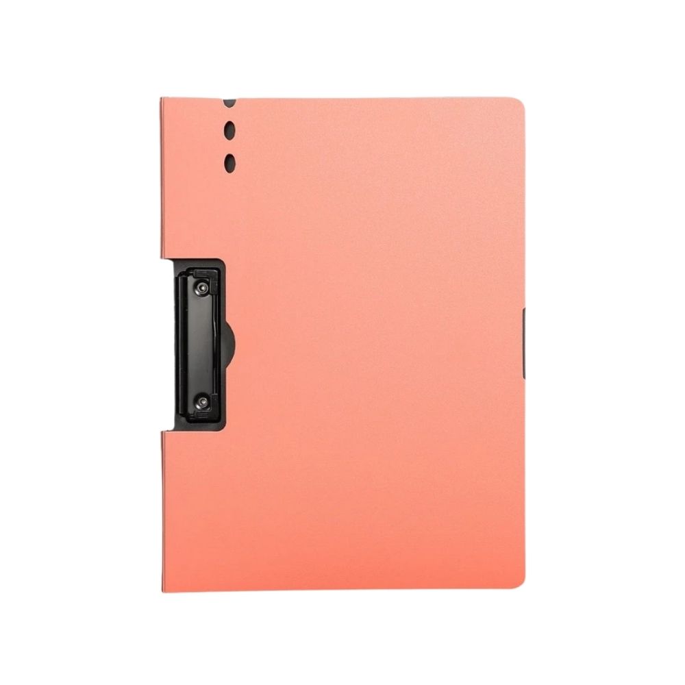 CNW-17.jpg A4 Clipboard Folder Clip File Organizer Waterproof – Pink - Image 1