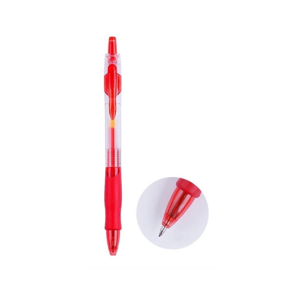CNW-49.jpg 0.5mm Office Gel Ballpoint Pen - Red - Image 1