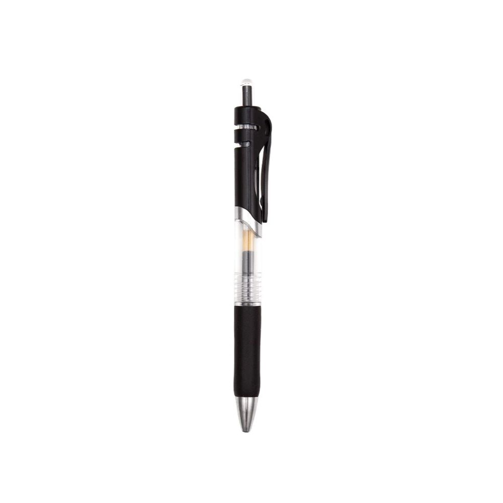 CNW-55.jpg 1PC 0.5mm Carbon Press Gel Pen - Black - Image 1