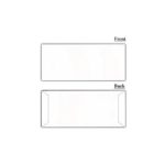White Envelope 4.5" x 9.5" Peel & Seal (20’s/Pkt) - Image 2