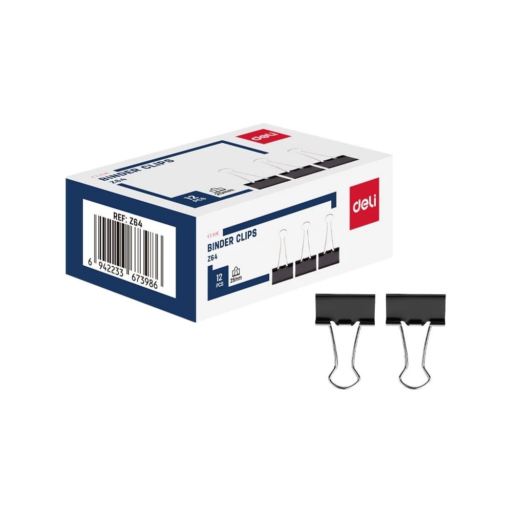 CNW-81.jpg Binder Stainless Steel Clip – 25mm - Image 1